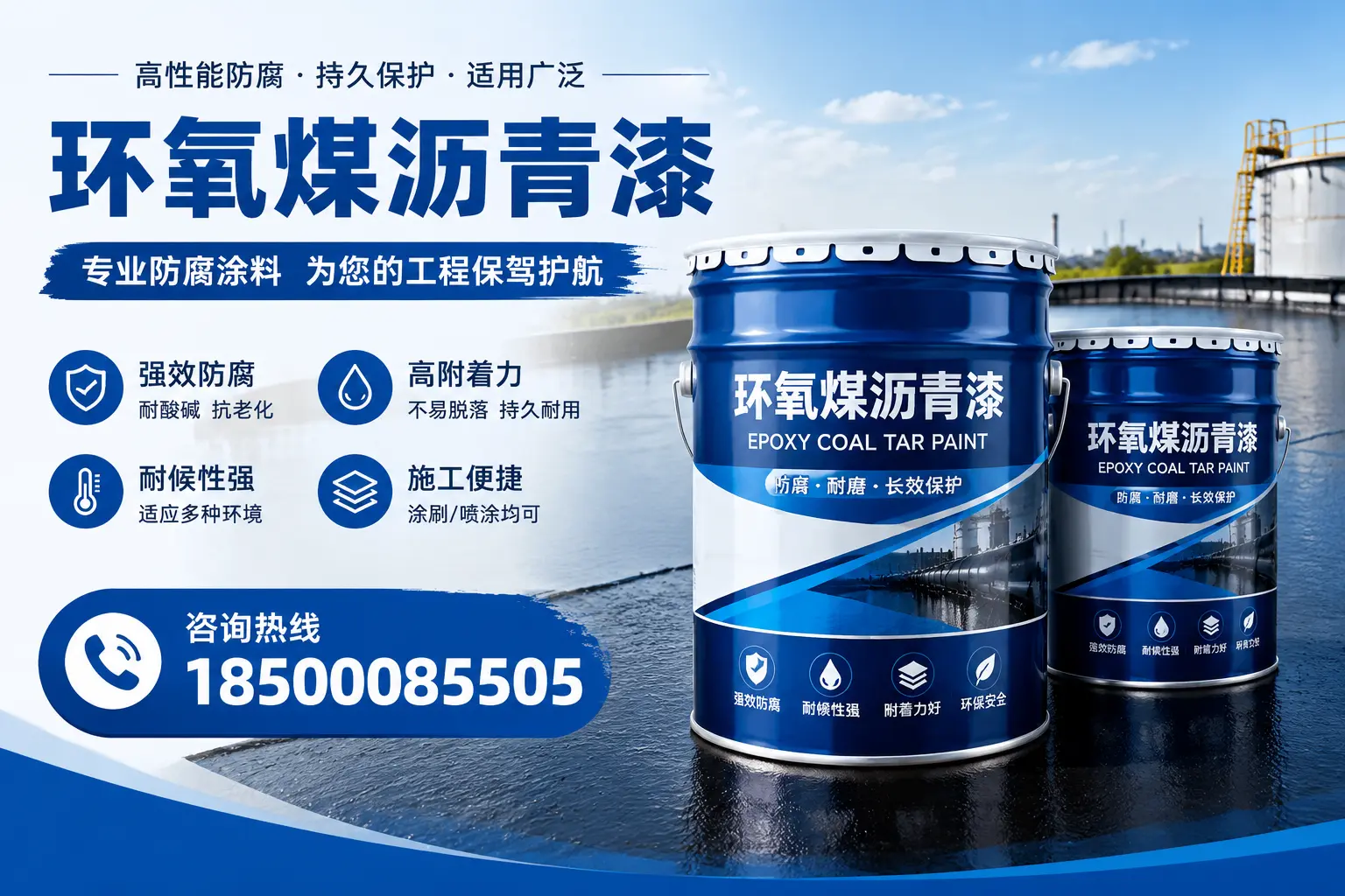 环氧煤沥青漆与其他漆类的比较,威海用户的选择依据